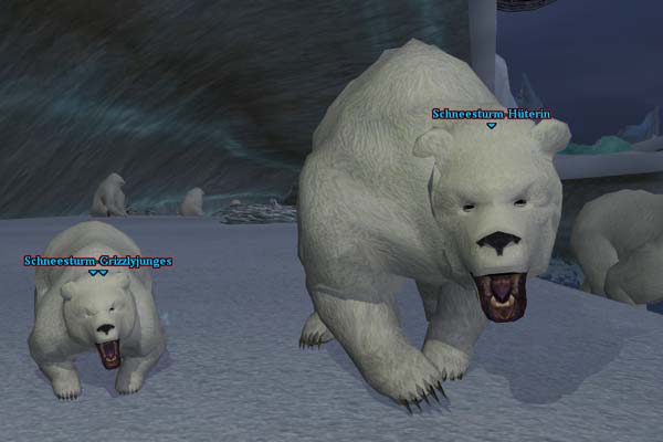 EverQuest 2 - Schneesturm- Grizzlybären