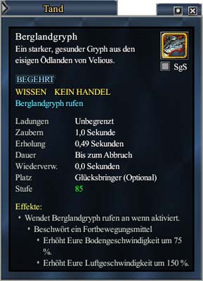 EverQuest 2 - Berglandgryph