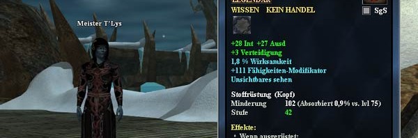 EverQuest 2 - Meister T'Lys in Immerfrost