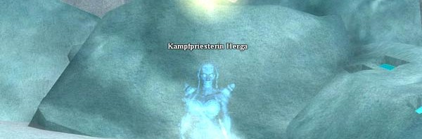 EverQuest 2 - Kampfpriesterin Herga - eine geisterhafte Gestalt