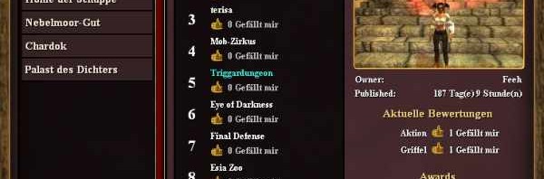 EverQuest 2 - Den Verlies-Ersteller ruft ihr über den EQ2-Button auf